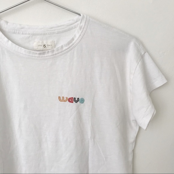 Lou & Grey • 100% Cotton Embroidered Tee - Picture 5 of 8